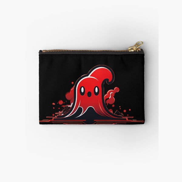 Item preview, Clockwork Fun: The Playful Red Ghost designed and sold by Artedig.