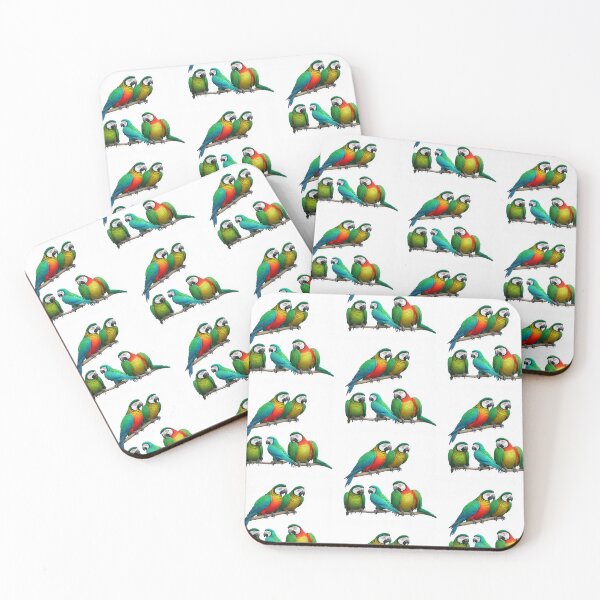 Item preview, parrots on trees designed and sold by Dosiak85.