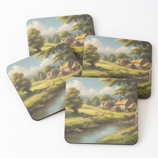 Item preview, Country view with Stream designed and sold by Barbara Burgess.