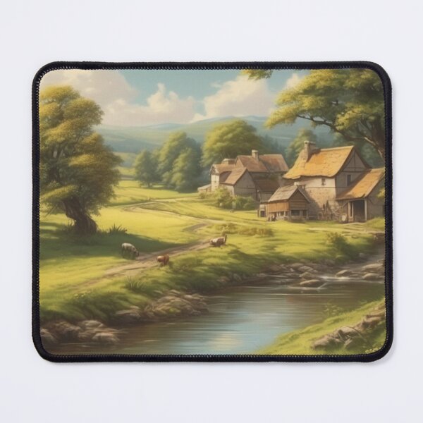 Item preview, Country view with Stream designed and sold by Barbara Burgess.