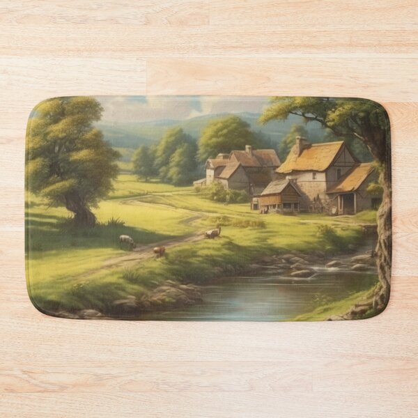 Item preview, Country view with Stream designed and sold by Barbara Burgess.