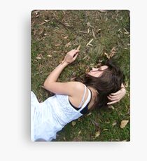 Sleeping Canvas Print