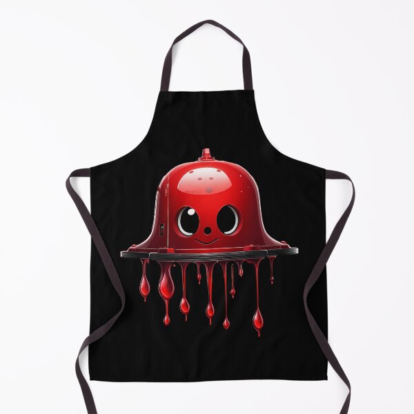 Item preview, Laughing Welcome: Funny Mechanical Red Ghost designed and sold by Artedig.