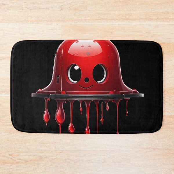 Item preview, Laughing Welcome: Funny Mechanical Red Ghost designed and sold by Artedig.