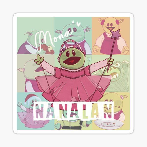 Item preview, Nanalan mona  designed and sold by Artbygoody.