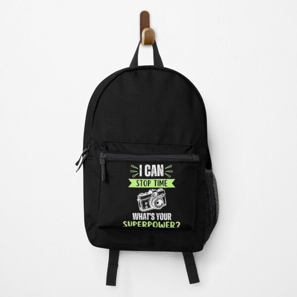 Item preview, I can stop time, what's your superpower, funny photographer saying or quote, photographer profession geek designed and sold by NBSStore.