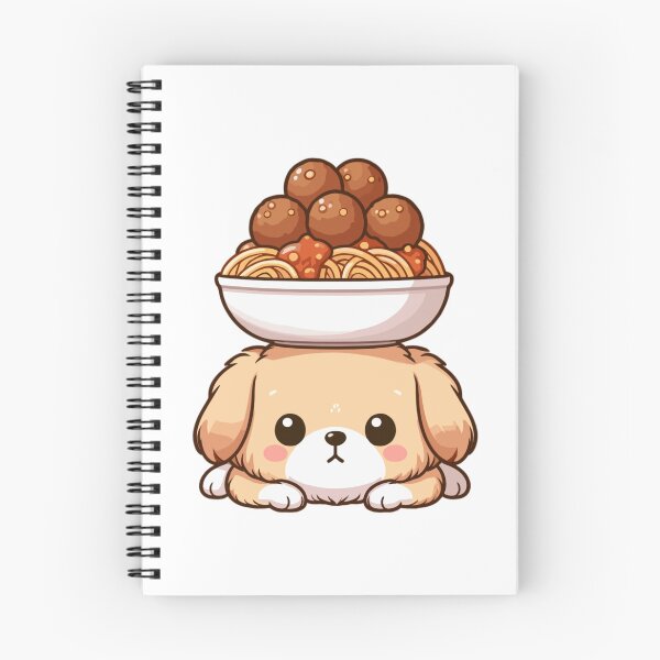 Item preview, Dog With Spaghetti On It’s Head designed and sold by SweetDoodleBug.