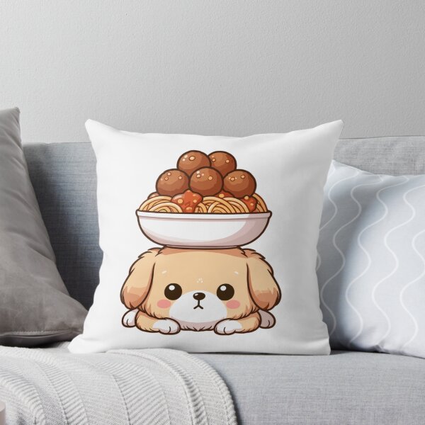 Item preview, Dog With Spaghetti On It’s Head designed and sold by SweetDoodleBug.