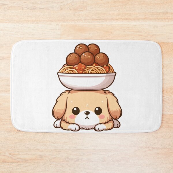 Item preview, Dog With Spaghetti On It’s Head designed and sold by SweetDoodleBug.