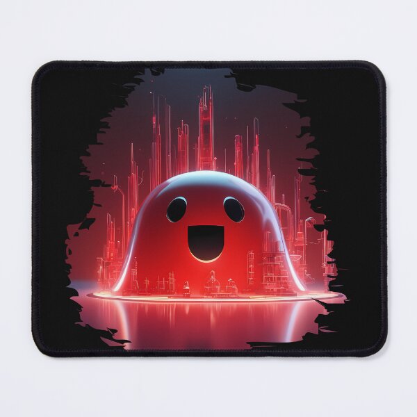 Item preview, Explosion of Joy: Mechanical Smiling Red Ghost designed and sold by Artedig.