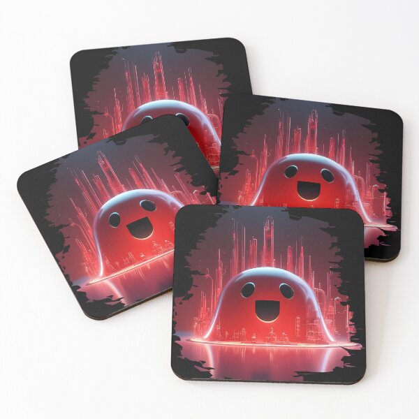 Item preview, Explosion of Joy: Mechanical Smiling Red Ghost designed and sold by Artedig.