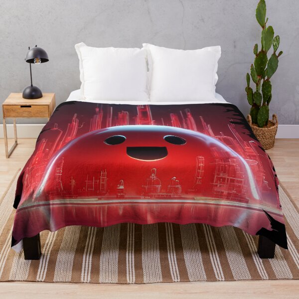 Item preview, Explosion of Joy: Mechanical Smiling Red Ghost designed and sold by Artedig.