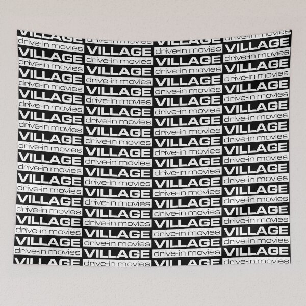 Item preview, Village Drive In Movies 70s designed and sold by GoalieTurtle.