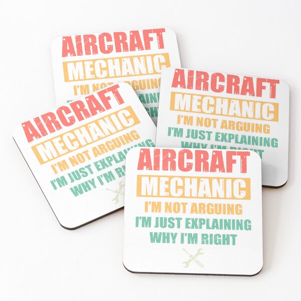 Item preview, Mechanic Airplane Maintenance Military Aviation designed and sold by Nicole Creates.