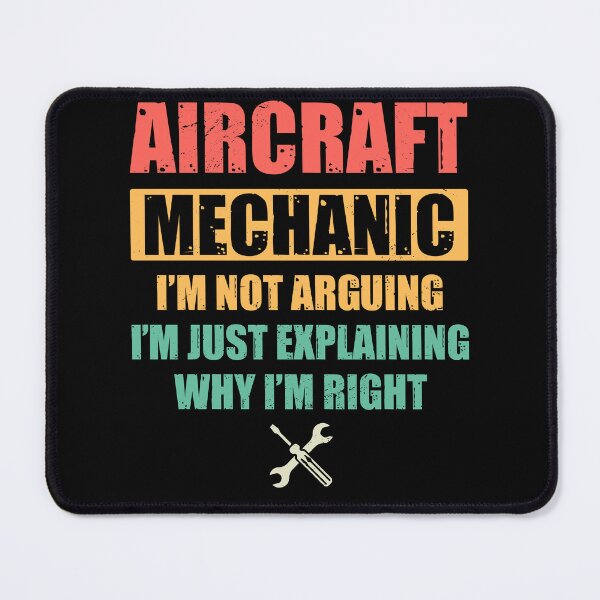 Item preview, Mechanic Airplane Maintenance Military Aviation designed and sold by Nicole Creates.