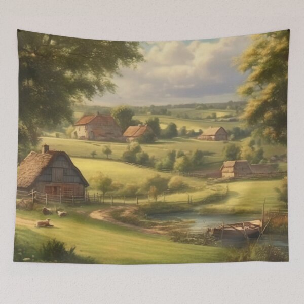 Item preview, Country view for relaxing to.  designed and sold by Barbara Burgess.