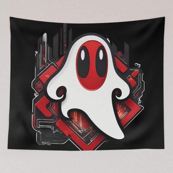 Item preview, Mechanical Emotion: Funny Face in Red designed and sold by Artedig.