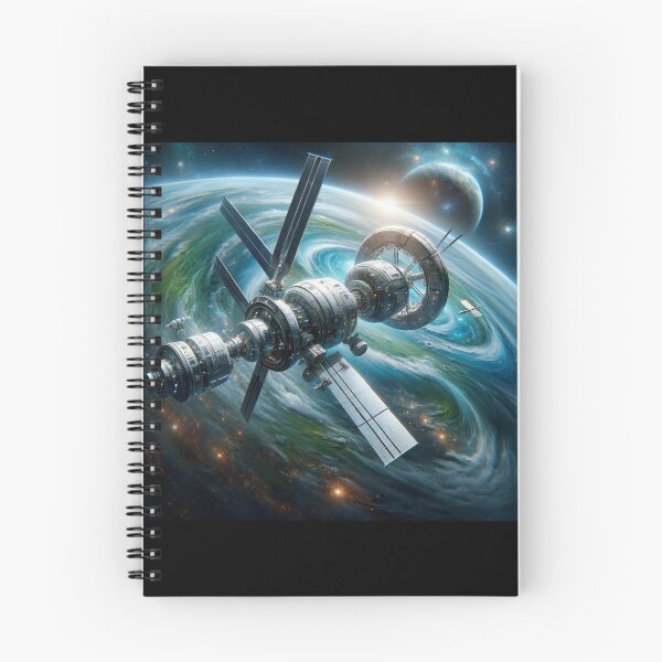 Item preview, Futuristic Space Station Odyssey designed and sold by BestArtByArvind.