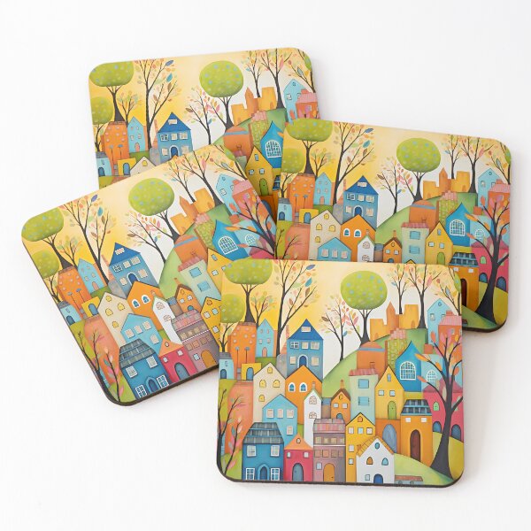 Item preview, Rainbow City in Whimsical World designed and sold by NBazilenco.
