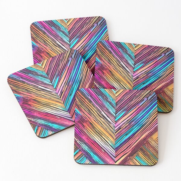 Item preview,  Marvelous Colorful Line Pattern  designed and sold by DigiDreamyArt.