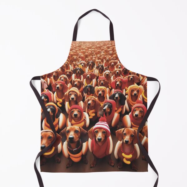 Item preview, Army of dachshunds dressed as puppies designed and sold by Annia-A.