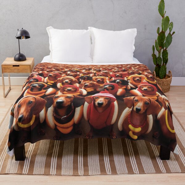 Item preview, Army of dachshunds dressed as puppies designed and sold by Annia-A.