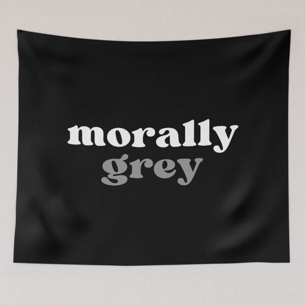 Item preview, Morally Grey designed and sold by BookishHaven.