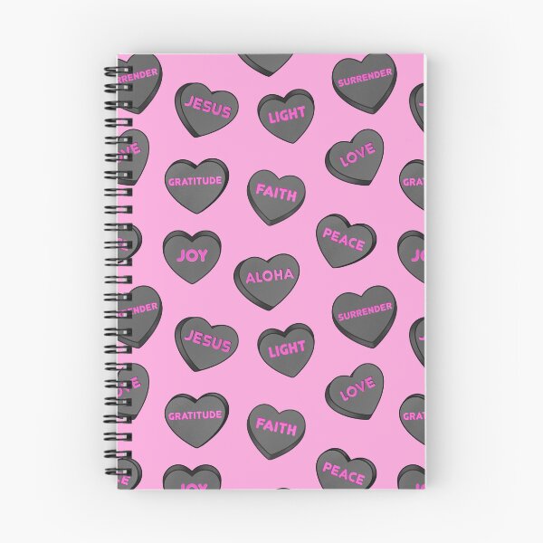 Item preview, Patrón de corazones llenos de amor negro rosa designed and sold by Guided by Light Art.