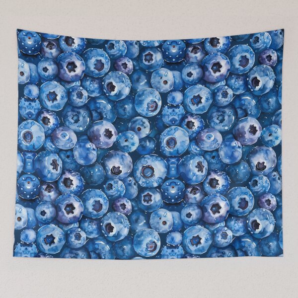 Item preview, Blueberry Bliss - Sumptuous Jam Pattern designed and sold by Sir Meow Meow.