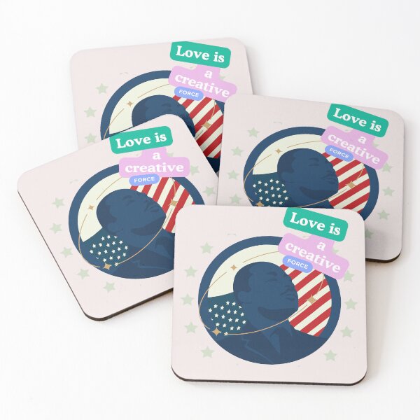 Item preview, love is a creative force , MLK Jr. day designed and sold by neosticker.