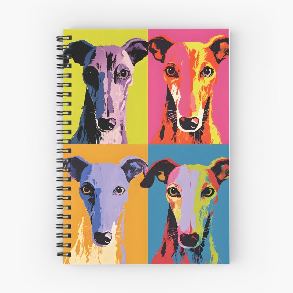 Item preview, Galgo espanol portrait art. animal colorful. Animal throw pillow.  designed and sold by formform.