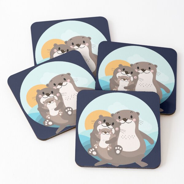 Item preview, Otter Family designed and sold by AnulaArt.