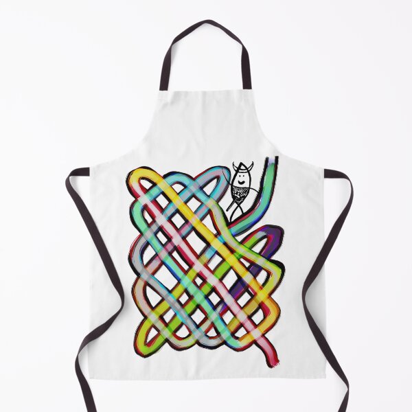 Item preview, Celtic knot and schematic warrior designed and sold by Harry Wibier.