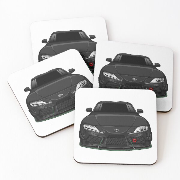 Item preview, Toyota Supra MK5 Front View Black Version designed and sold by vektoranda.