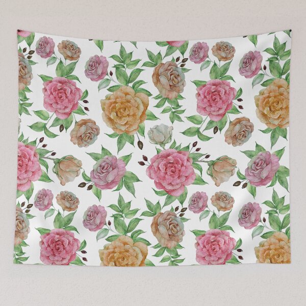 Item preview, Watercolor floral designed and sold by SteinbArt.