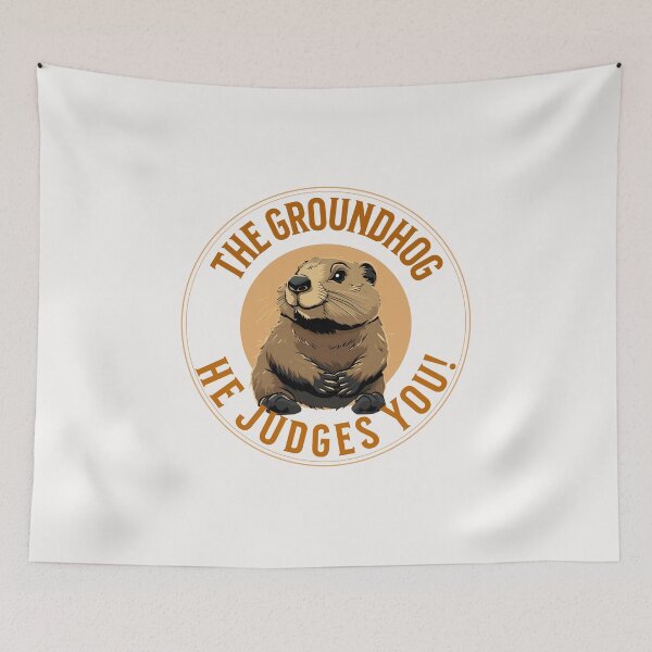 Item preview, Groundhog Day The Groundhog He Judges You  designed and sold by ZeptepiTrends.