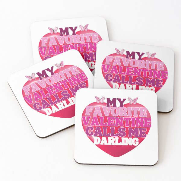 Item preview, My favorite Valentine calls me Darling designed and sold by mamolebo.