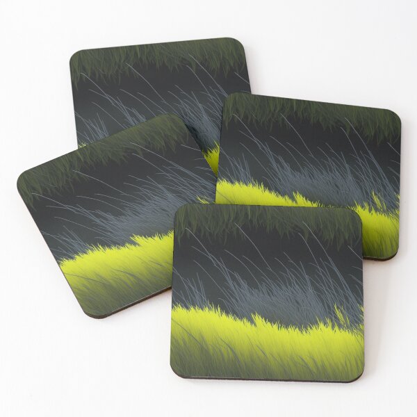 Item preview, Charcoal & Yellow Grass designed and sold by TondoMeander.