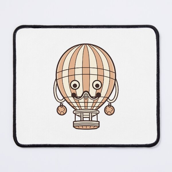 Item preview, Up, Up, and Away: Cute Kawaii Hot Air Balloon Adventure designed and sold by DigitalGraphic1.