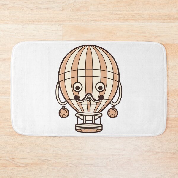 Item preview, Up, Up, and Away: Cute Kawaii Hot Air Balloon Adventure designed and sold by DigitalGraphic1.