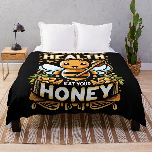 Item preview, Enjoy Health Eat Your Honey designed and sold by Madanart.