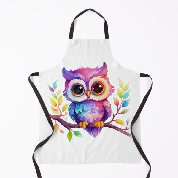 Item preview,  Cute Colorful Baby Owl designed and sold by ZenEvoke.