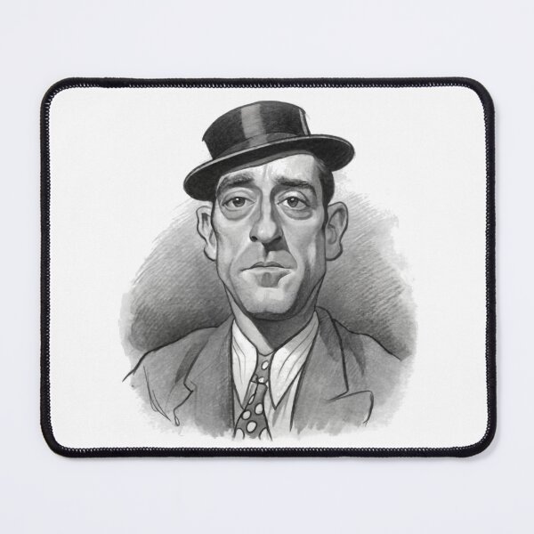Artikelvorschau, Buster Keaton-Karikatur entworfen und verkauft von BarklesStudio.