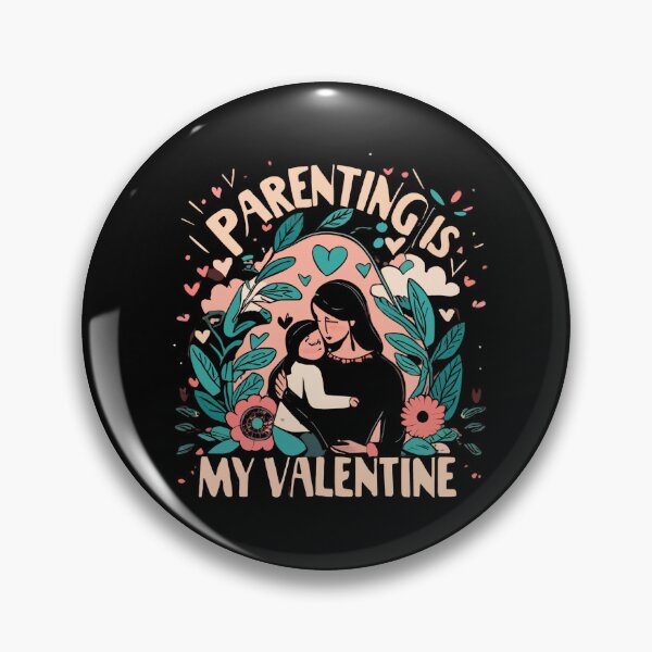 Item preview, Parenting Is My Valentine  designed and sold by Itsheartshop.