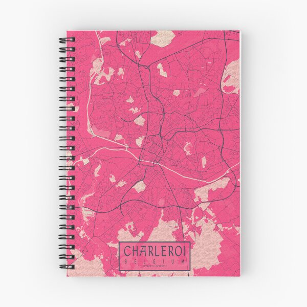 Item preview, Charleroi City Map of Hainaut, Belgium - Blossom designed and sold by deMAP.