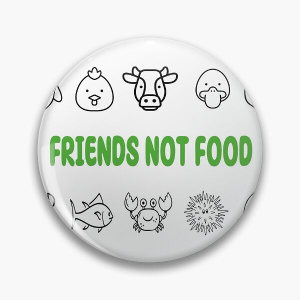 Item preview, Friends Not Food designed and sold by SimpleP.