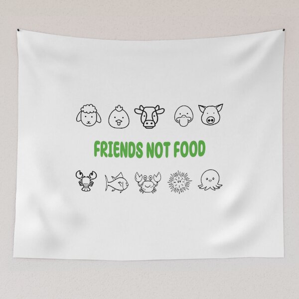 Item preview, Friends Not Food designed and sold by SimpleP.