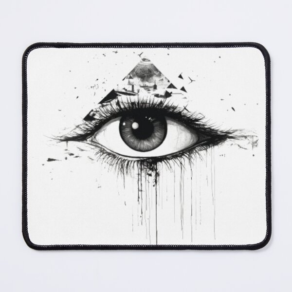 Item preview, The all-seeing eye art designed and sold by VivaVibeStyle.