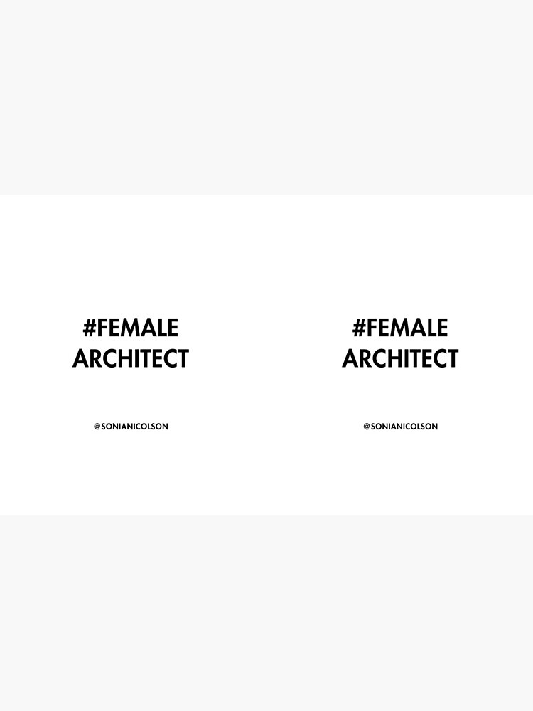 Thumbnail 6 of 6, Coffee Mug, #FemaleArchitect designed and sold by layoutlines.