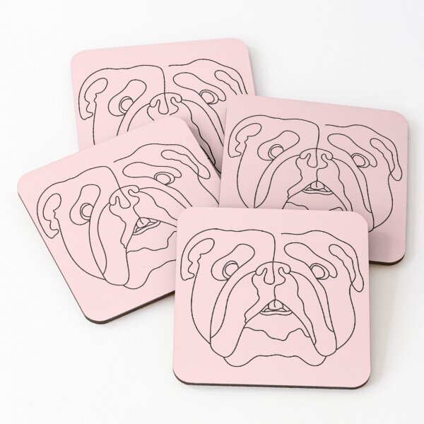 Item preview, Kawaii bulldog face designed and sold by Xatutik.art.